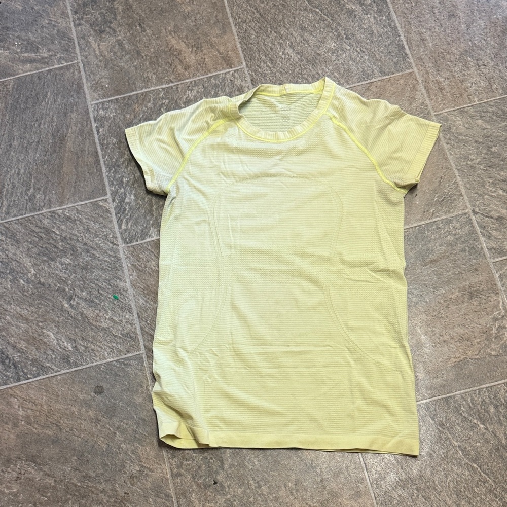 lululemon athletica Yellow Women's Top